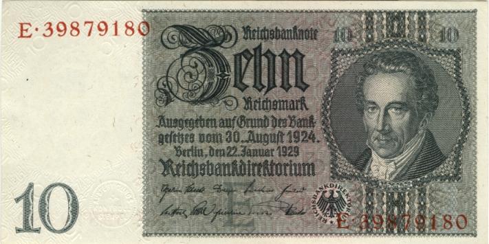 Foto Drittes Reich, Reichsbank 1929