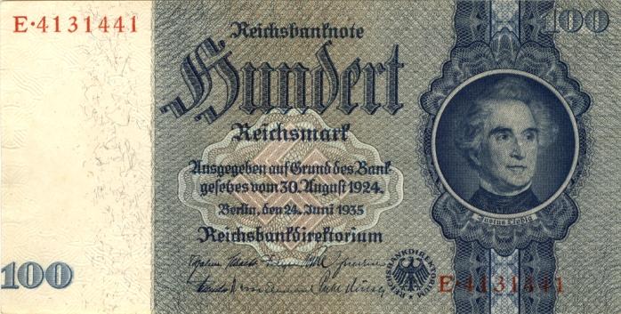 Foto Drittes Reich, Reichsbank 1935