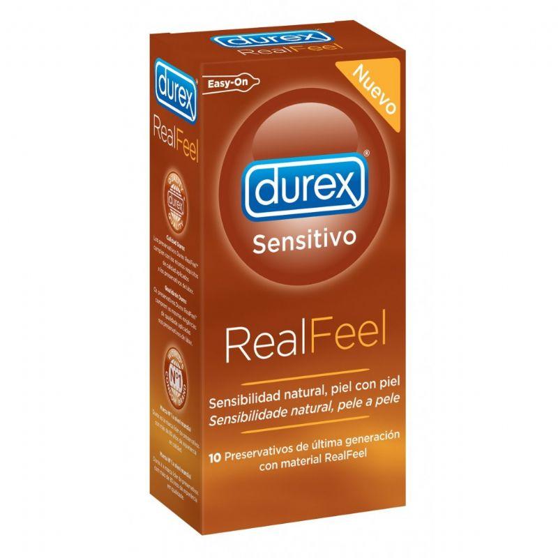 Foto Durex sensitivo real feel 10u.