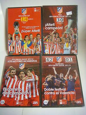 Foto D.v.d.lote De 4 Peliculas  Del  Atletico De Madrid  Uefa foto 968100