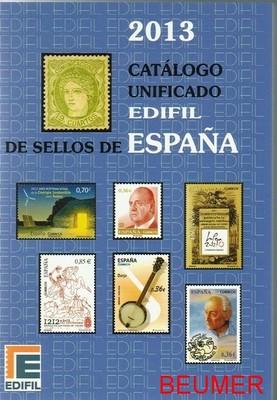Foto edifil, 2 catálogos unificado de sellos de españa.edición 2013. ya a la venta. foto 267959