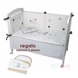 Foto Edredon y protector bimbi dreams 60x120 chocolate bear