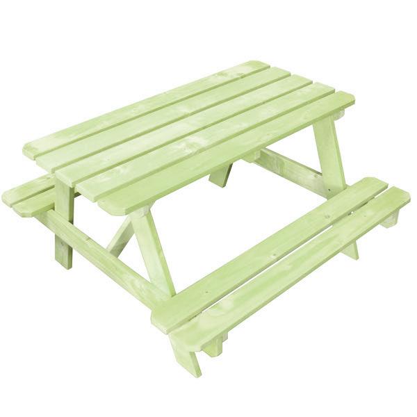 Foto Egt soulet Mesa de picnic verde