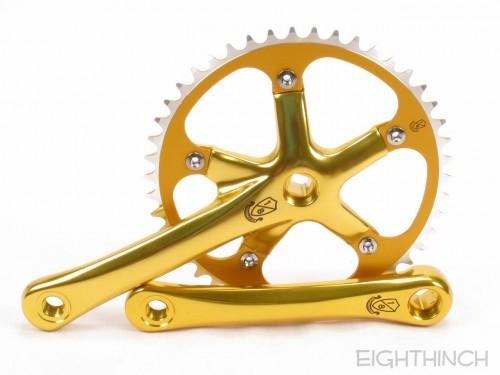 Foto Eighthinch Gold Track Crankset 165mm