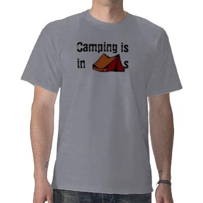Foto El Acampar Está En Tiendas Camisetas foto 305174