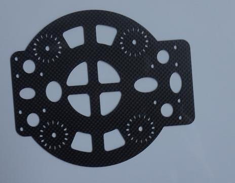 Foto El carbono de rack soldar placa inferior para IDEA-mosca IFLY-4S I...