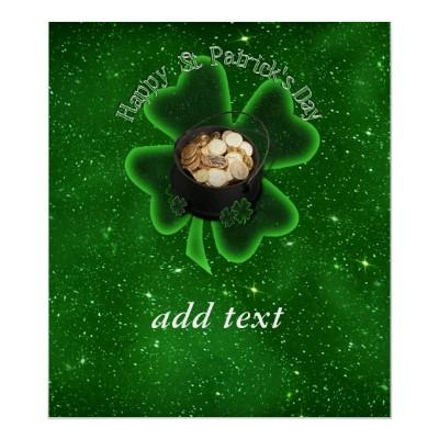 Foto El día de St Patrick feliz - todo verde Poster foto 135954