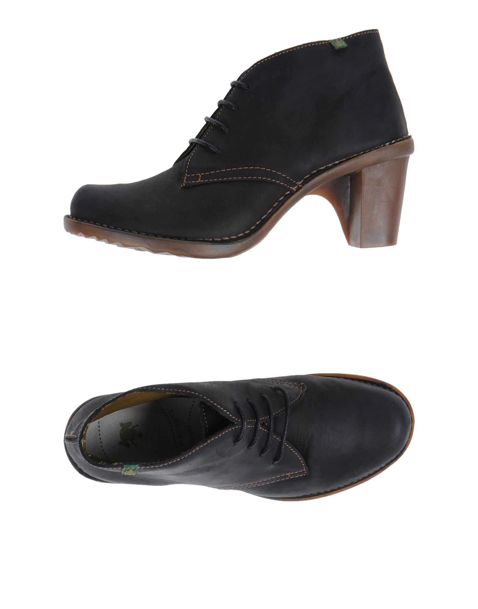 Foto El Naturalista Zapatos De Cordones Mujer Negro