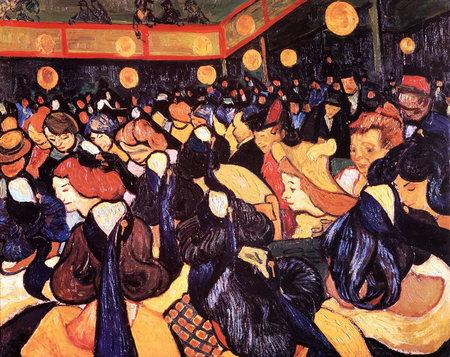 Foto El Salón de Baile en Arles de Van Gogh, cuadro destacado foto 950540