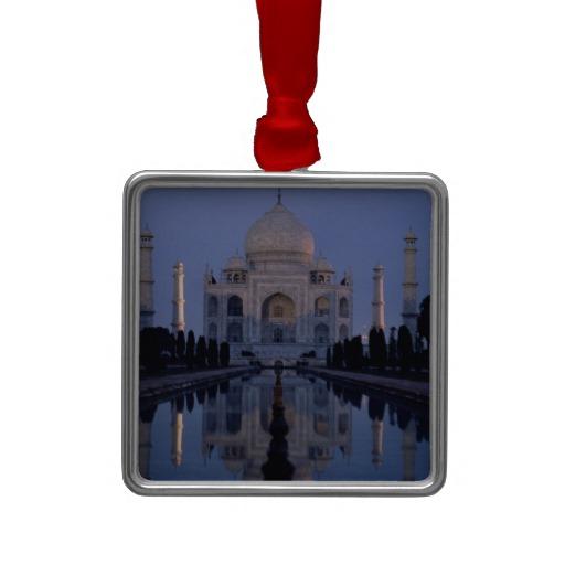 Foto El Taj Mahal en la salida del sol, Agra, la India Ornamentos De... foto 678010