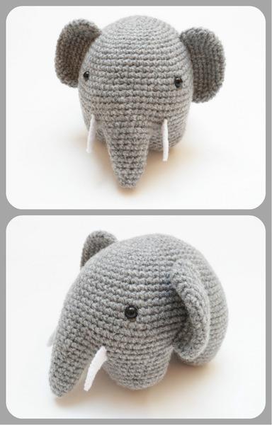 Foto Elefante amigurumi