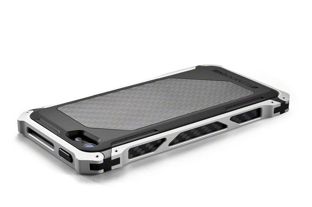 Foto Element Case Sector 5 Carbon Fiber Edition Silver iPhone 5 Case