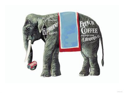 Foto Elephant Brand French Coffee - Laminas foto 526651