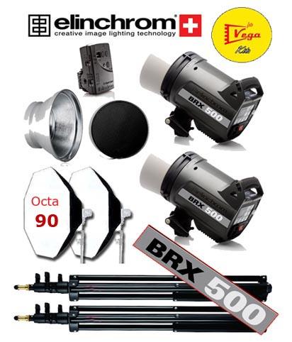 Foto Elinchrom Kit BRX 500 Nido