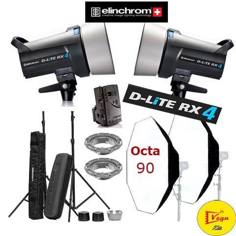 Foto Elinchrom Kit D-Lite RX 4 To Go Octa