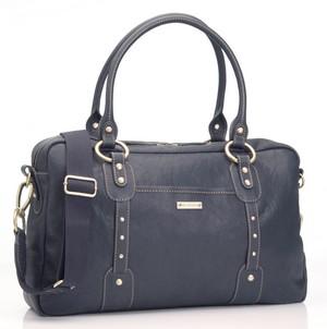 Foto Elizabeth Leather Navy Changing Bag by Storksak foto 707552