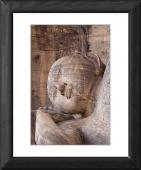 Foto Enmarcado 25x20cm imprimir of Estatua de Buda, Gal Vihara,... foto 60969