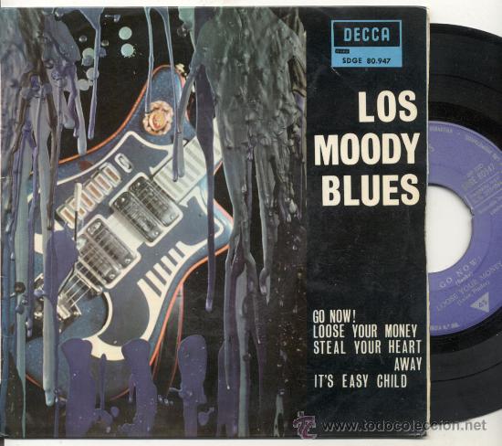 Foto ep 45 rpm / los moody blues / go now // editado decca españa // d foto 64517