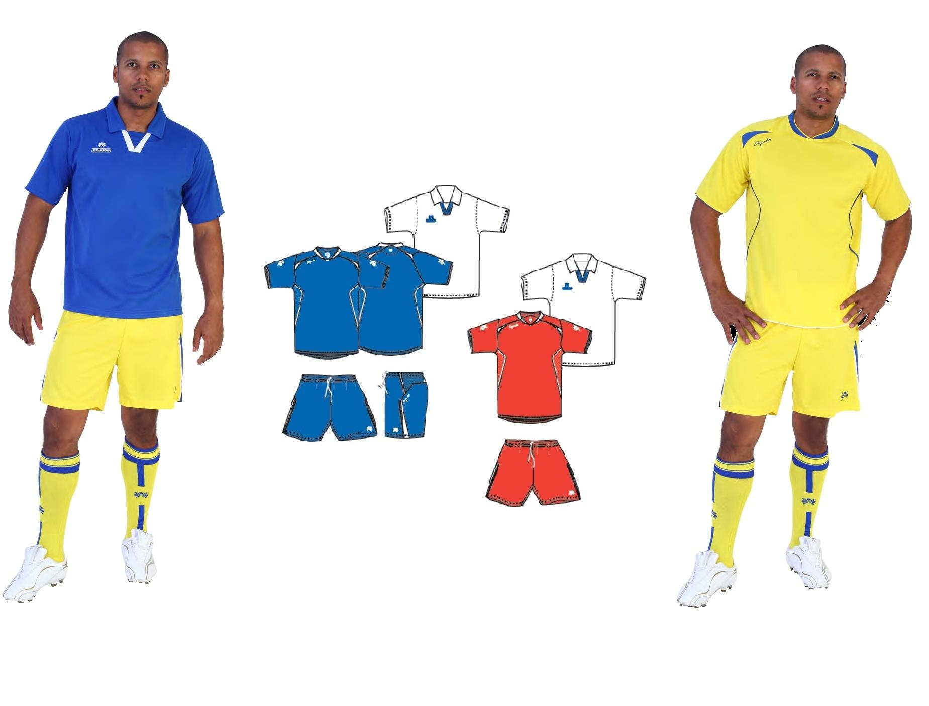 Foto Equipacion futbol cejudo stamar 2 camisetas + pantalon