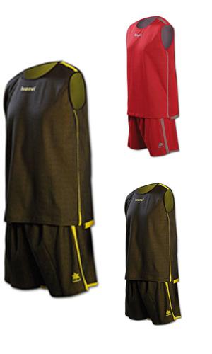 Foto Equipaciones baloncesto luanvi entreno reversibles