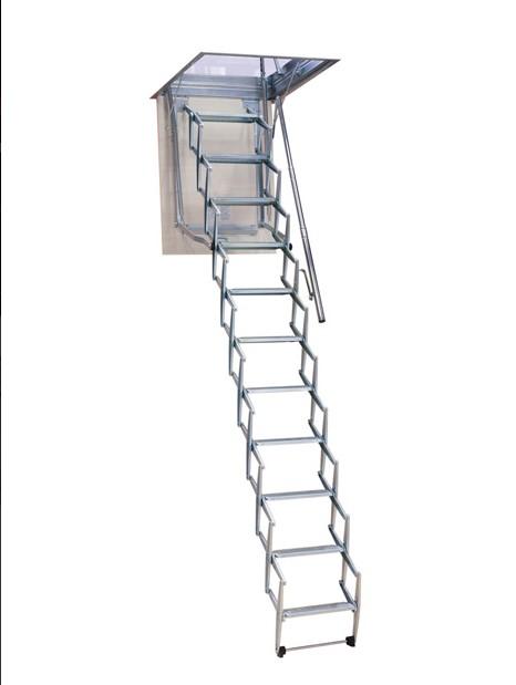 Foto Escalera escamoteable de techo modelo FLEXA de Techo