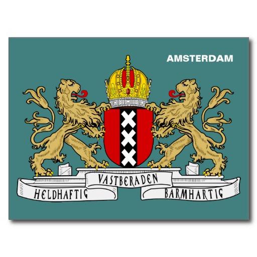 Foto Escudo de armas de Amsterdam Tarjetas Postales foto 642283