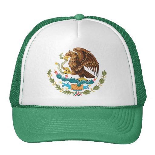 Foto Escudo de armas de México-Estados Unidos Mexicanos Gorros Bordados foto 751572