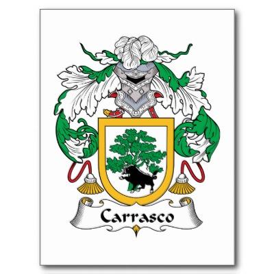 Foto Escudo de la familia de Carrasco Postal foto 265049