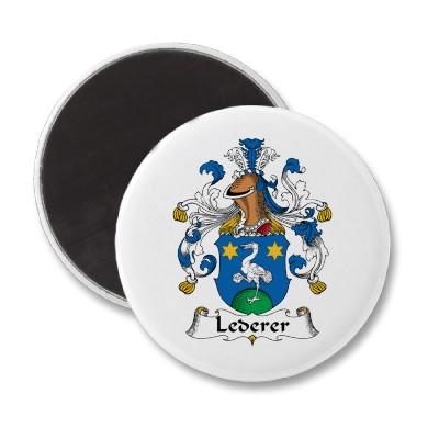 Foto Escudo de la familia de Lederer Imán De Frigorifico foto 140730