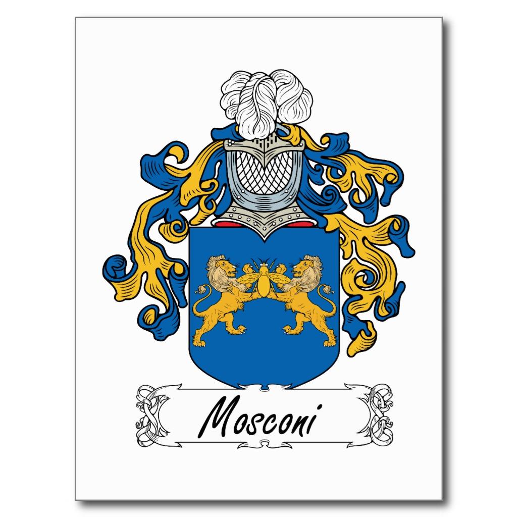 Foto Escudo de la familia de Mosconi Postal foto 707708