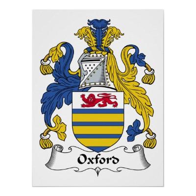 Foto Escudo de la familia de Oxford Impresiones foto 45616