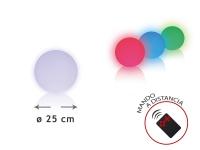 Foto Esfera led ambiental 25 cm roll25