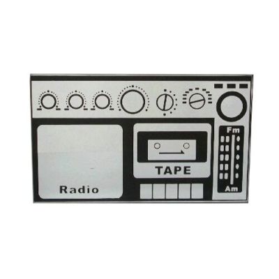 Foto Espejo Diseño Radio Cassette Retro foto 910469