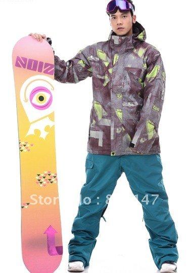Foto esquí ligero sui de los hombres de la ropa del esquí de la chaqueta del snowboard del volc*m del mens