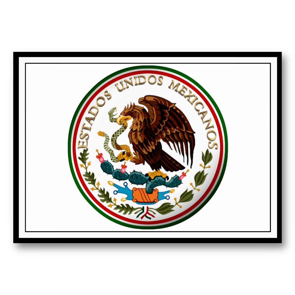Foto Estados Unidos Mexicanos (Eagle de la bandera mexi Plantilla De... foto 751573
