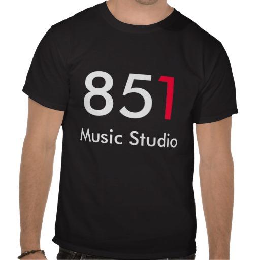 Foto Estudio de la música 851 Camisetas foto 589517