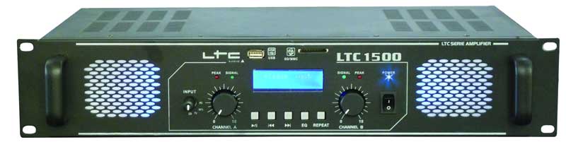 Foto Etapa Ltc Audio Ltc1500 2X750w Usb/Mp3/Sd