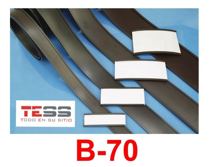 Foto ETIQUETAS MAGNETICAS TIPO B-70