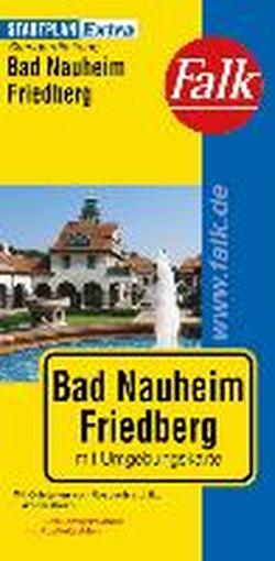 Foto Falk Stadtplan Extra Bad Nauheim, Friedberg