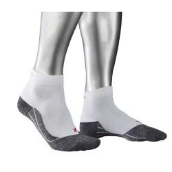 Foto FALKE running socks 4 short w 37-38 white / grey foto 930723
