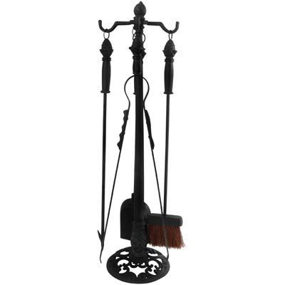 Foto Fallen Fruits Fire Place Tools On Stand (Black) FF70B foto 727154