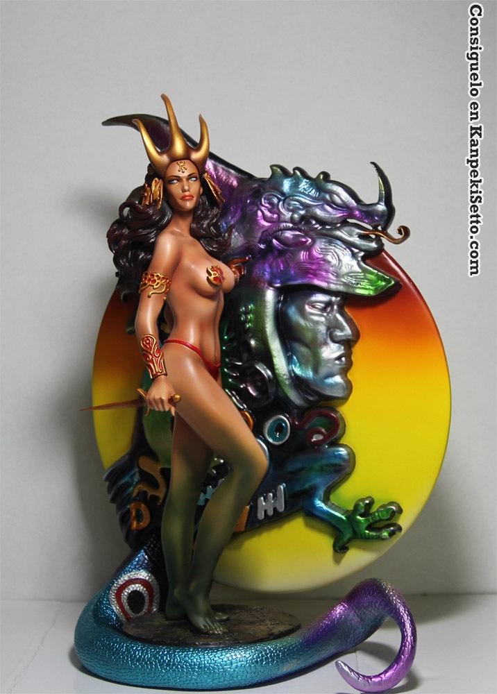 Foto Fantasy Figura Gallery Figura 1/6 Dragon Maiden (boris Vallejo) Web Limited Ver. 34 Cm