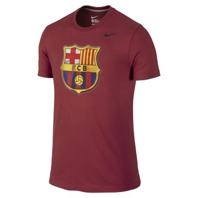 Foto FC Barcelona Core Basic Crest Camiseta - Hombre - Rojo - S foto 935215
