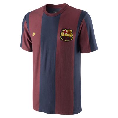 Foto FC Barcelona Covert Vintage 73 Throwback Camiseta - Hombre - Rojo/Azul - M foto 361857