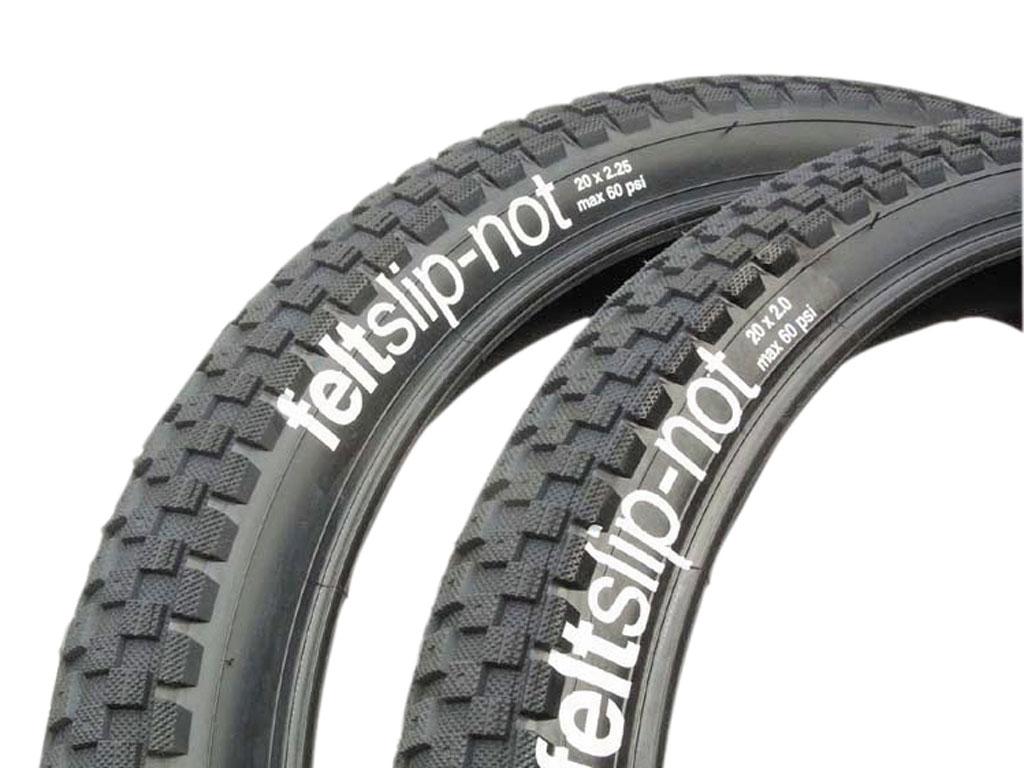 Foto Feltbikes Felt SlipNot Neumático BMX gris/violeta, 20 x 1 (1/8