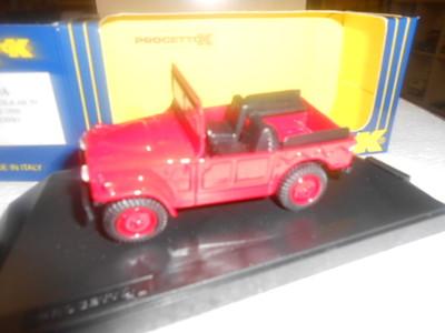 Foto Fiat Campagnola Ar59, Stradale 1950, Rosso, Progetto K Pk450a , 1/43 foto 724356
