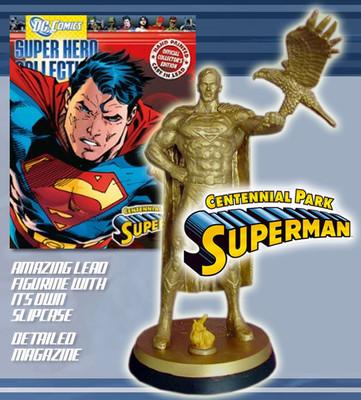 Foto Figura De Plomo Dc Super Hero Collection Especial Superman Centenario + Revista foto 258225