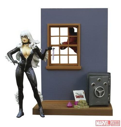 Foto Figura gata negra marvel select 18 cm