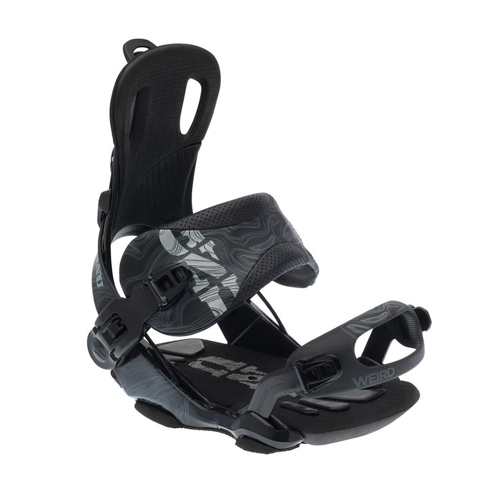 Foto Fijaciones De Snowboard Gnu Weird Negro