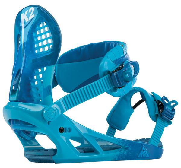 Foto Fijaciones hombre K2 Snowboards Hurrithane Blue 12/13